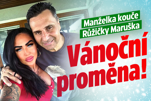 Banner ke žhavému tématu: Manželka kouče Růžičky: Vánoční proměna!