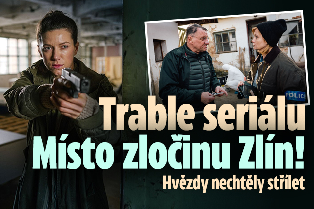 Banner ke žhavému tématu: Trable seriálu Místo zločinu Zlín! ...