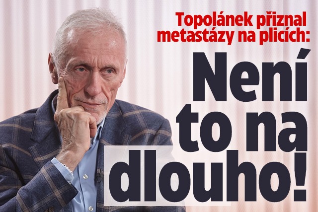Banner ke žhavému tématu: Topolánek o rakovině: Mám metastázy. ...