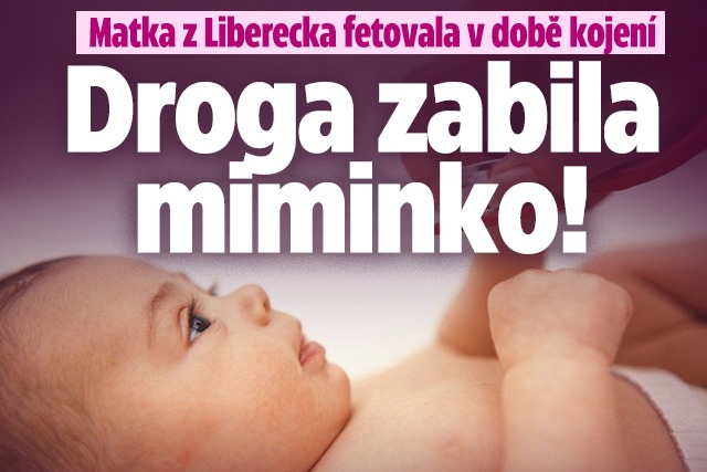 Banner ke žhavému tématu: Matka fetovala v době kojení: Droga ...