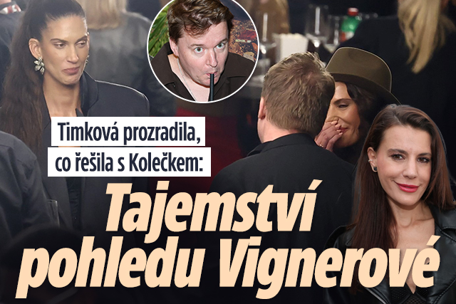 Banner ke žhavému tématu: Šlo o svlékání. Timková prozradila, co ...