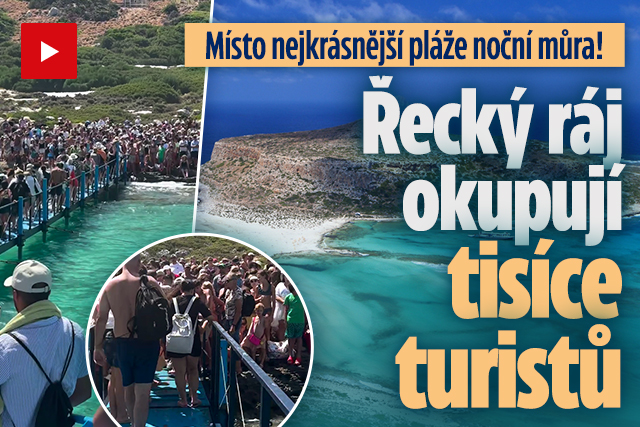 Banner ke žhavému tématu: Místo krásy, noční můra! Řecký ráj ...