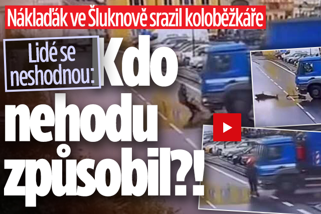 Banner ke žhavému tématu: Náklaďák srazil koloběžkáře: Kdo nehodu ...
