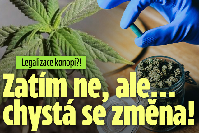 Banner ke žhavému tématu: Legalizace konopí?! Zatím ne, ...