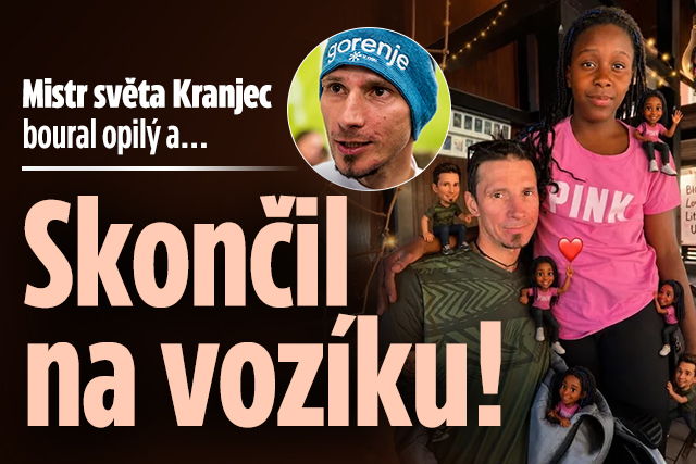 Banner ke žhavému tématu: Mistr světa Kranjec boural opilý a... ...