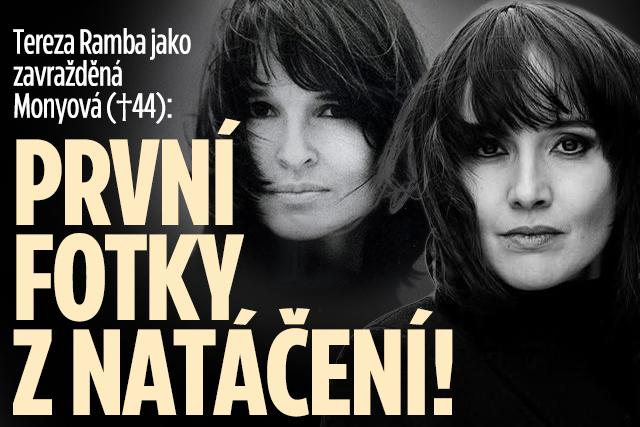 Tereza Ramba jako zavražděná Monyová (†44): První fotky z natáčení!