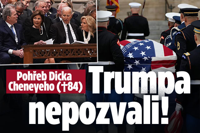 Banner ke žhavému tématu: Pohřeb viceprezidenta USA Cheneyeho ...