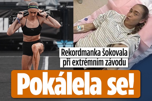 Banner ke žhavému tématu: Trapas rekordmanky při extrémním ...
