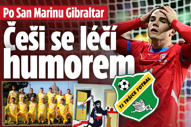 Banner ke žhavému tématu: Po San Marinu Gibraltar: Češi se léčí ...