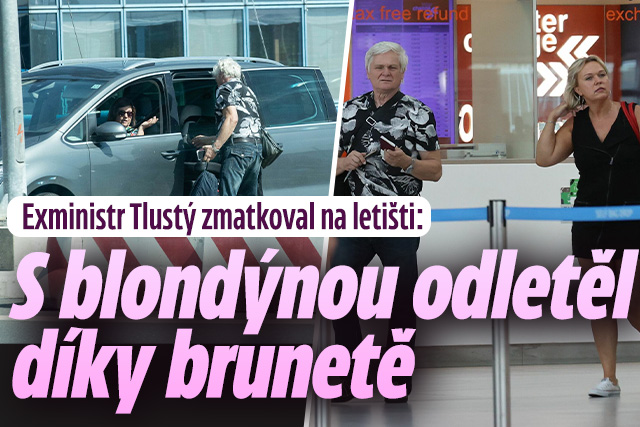 Exministr Tlustý zmatkoval na letišti: Jak odletěl?