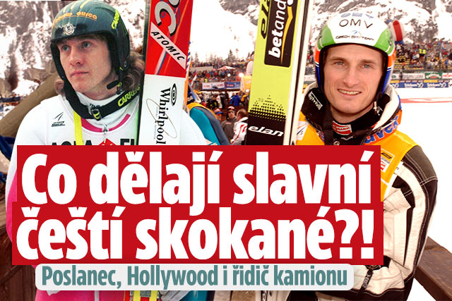 Banner ke žhavému tématu: Co dělají slavní čeští skokané?! ...