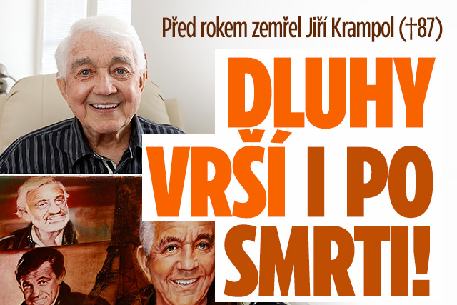 Banner ke žhavému tématu: Před rokem zemřel Jiří Krampol (†87): ...