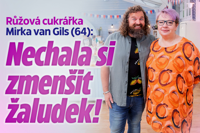 Banner ke žhavému tématu: Cukrářka Mirka van Gils: Nechala si ...