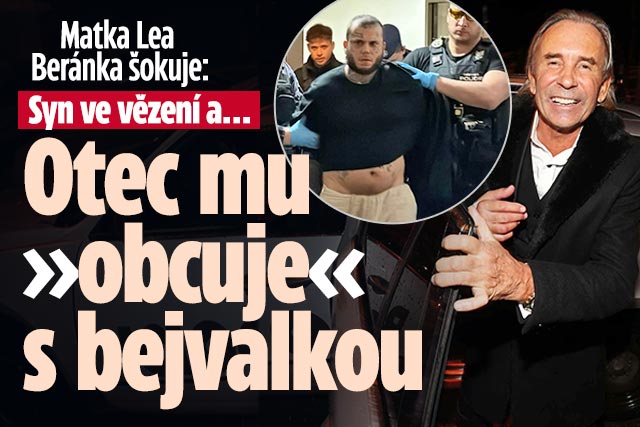 Banner ke žhavému tématu: Matka Lea Beránka: Syn ve vězení a otec ...