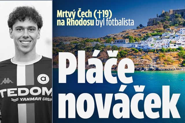 Banner ke žhavému tématu: Smrt Čecha (†19) na Rhodosu: Byl to ...