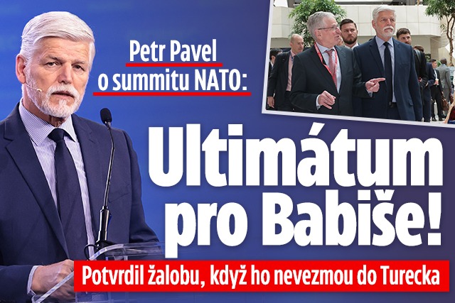 Banner ke žhavému tématu: Pavel o summitu NATO: Ultimátum pro ...