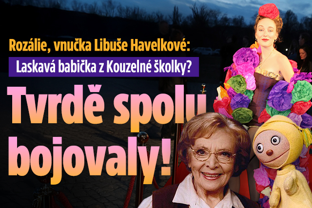 Banner ke žhavému tématu: Rozálie, vnučka babičky z Kouzelné ...