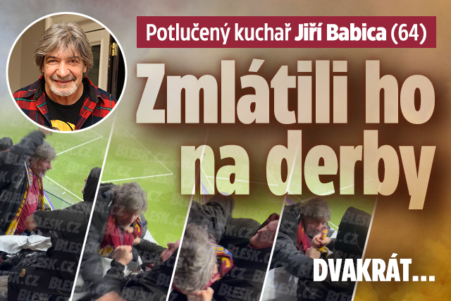 Potlučený kuchař Jiří Babica (64): Zmlátili ho na derby! Dvakrát...