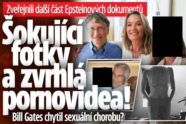 Banner ke žhavému tématu: Šokující detaily o Epsteinovi: Nakažený ...