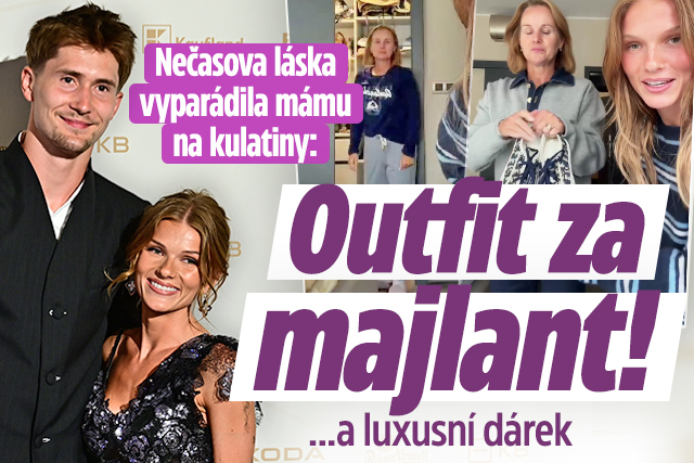 Banner ke žhavému tématu: Nečasova láska při máminých kulatinách: ...