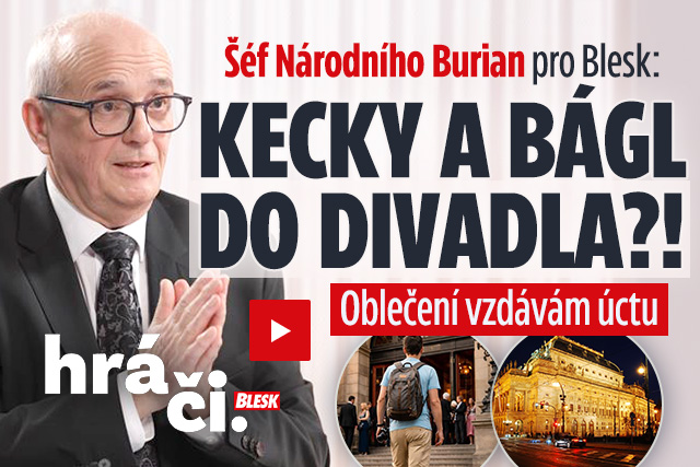 Banner ke žhavému tématu: Šéf Národního v Hráčích: Kecky a bágl ...