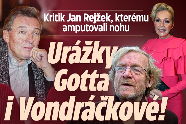 Banner ke žhavému tématu: Kritik Jan Rejžek: Urážky Gotta i ...