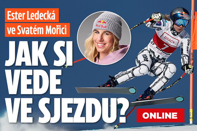 Banner ke žhavému tématu: ONLINE: Jak si vede Ester Ledecká ve ...