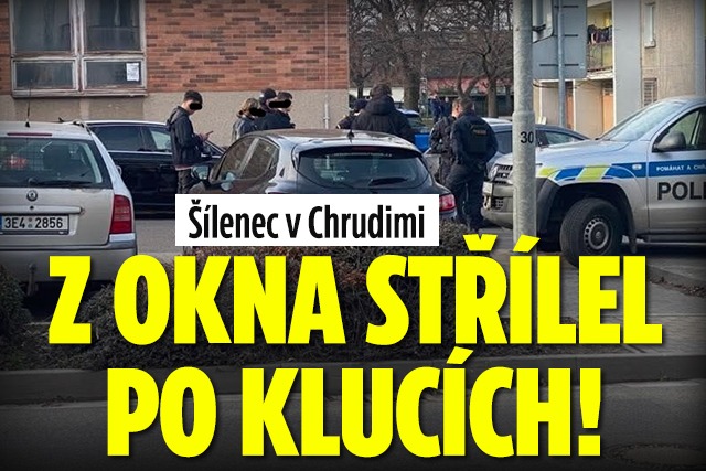 Banner ke žhavému tématu: Šílenec v Chrudimi: Z okna střílel po ...