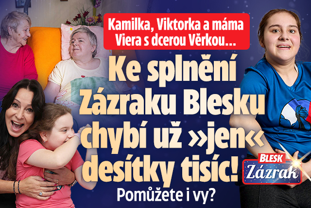 Banner ke žhavému tématu: Ke splnění Zázraku Blesku chybí 100 ...