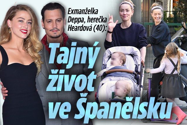 Banner ke žhavému tématu: Exmanželka Deppa Heardová (40): Tajný ...
