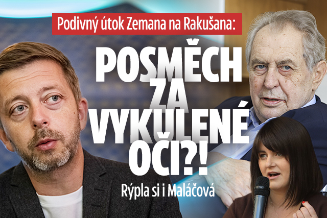 Banner ke žhavému tématu: Zemanův podivný útok na Rakušana: ...