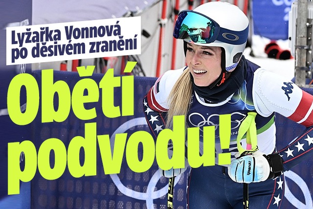 Banner ke žhavému tématu: Lyžařka Vonnová po děsivém zranění: ...