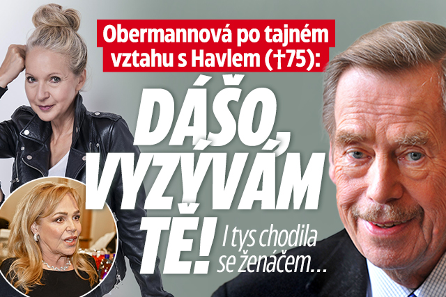 Irena Obermannová po vztahu s Havlem: Dášo, vyzývám tě!