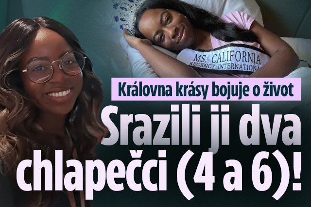 Banner ke žhavému tématu: Miss bojuje o život: Srazili ji chlapci ...
