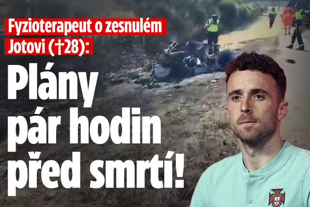 Fyzioterapeut o Jotovi (†28): Plány pár hodin před smrtí!