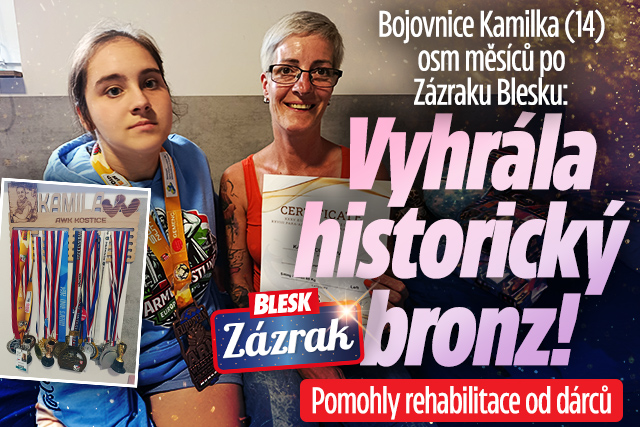 Banner ke žhavému tématu: Kamilka (14) osm měsíců po Zázraku ...