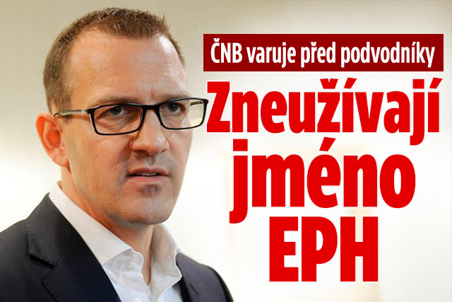 Banner ke žhavému tématu: ČNB varuje před podvodníky: Zneužívají ...
