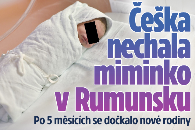 Banner ke žhavému tématu: Češka porodila v Rumunsku, miminko ...