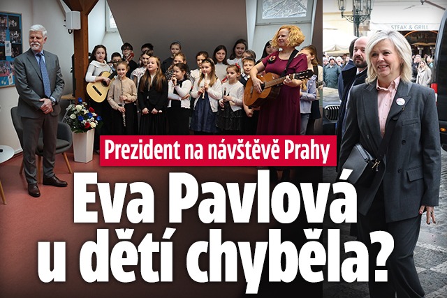 Banner ke žhavému tématu: Petr Pavel na základce v Praze. Ale bez ...