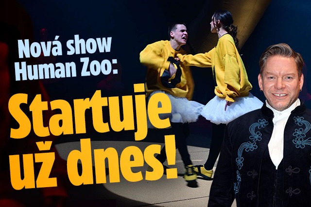 Banner ke žhavému tématu: Nová show Human Zoo: Startuje už dnes!