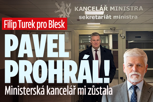 Banner ke žhavému tématu: Turek pro Blesk: Pavel prohrál! Červený ...