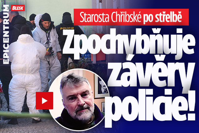 Banner ke žhavému tématu: Starosta Chřibské po střelbě: ...
