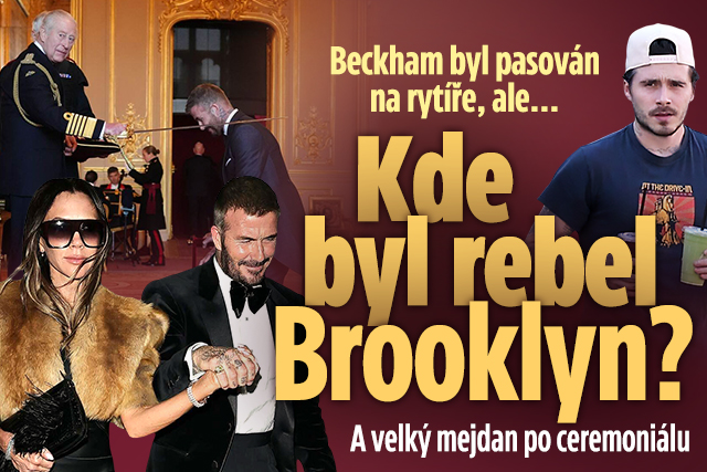 Banner ke žhavému tématu: Beckham byl pasován na rytíře: Kde byl ...