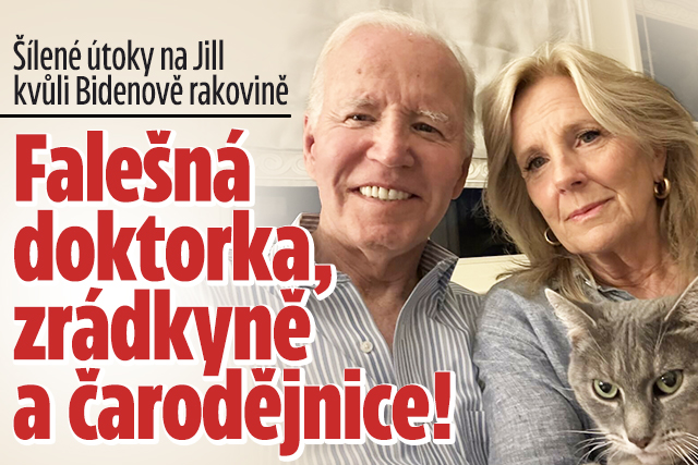 Bidenová čelí šíleným útokům kvůli manželově rakovině
