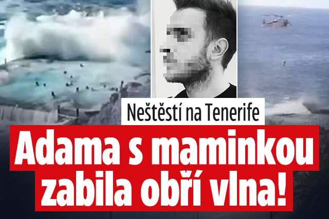 Banner ke žhavému tématu: Neštěstí na Tenerife: Adama s maminkou ...