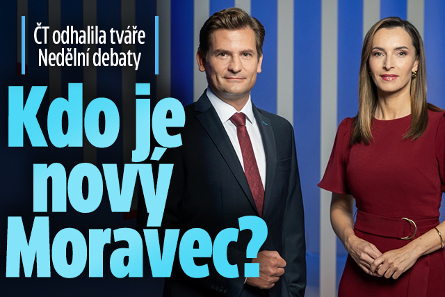 Banner ke žhavému tématu: ČT odhalila tváře Nedělní debaty Kdo je ...
