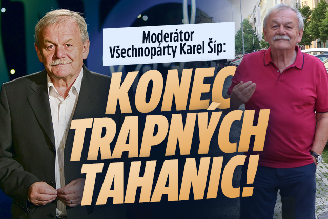 Moderátor Všechnopárty Karel Šíp: Konec trapných tahanic!