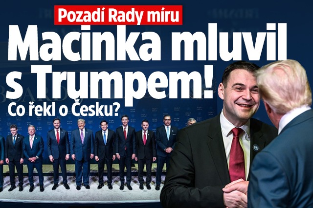 Banner ke žhavému tématu: Pozadí Rady míru: Macinka mluvil s ...