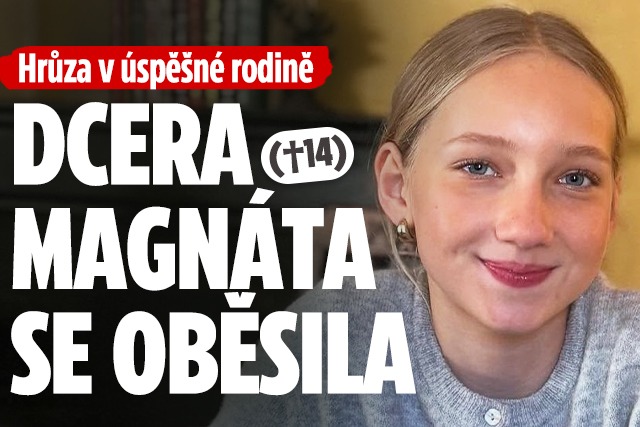Banner ke žhavému tématu: Hrůza v úspěšné rodině: Dcera (†14) ...