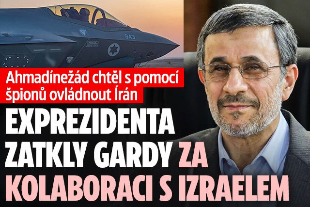 Banner ke žhavému tématu: Izrael chtěl dosadit exprezidenta ...